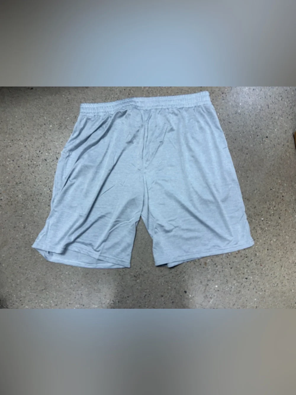 Men's Lightweight Gray Athletic Shorts